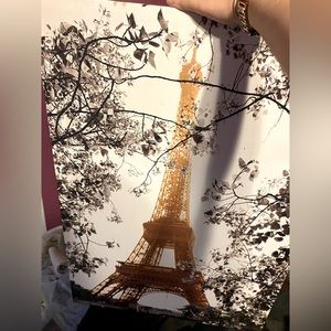 Canvas Of Paris For Wall Decor